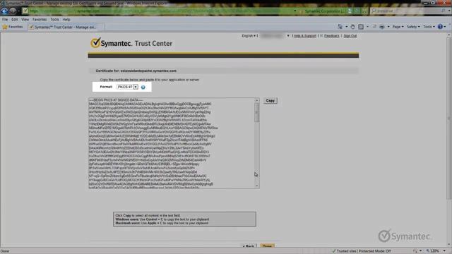 Support Tutorials: Downloading an SSL Certificate in the Symantec Trust Center смотреть онлайн