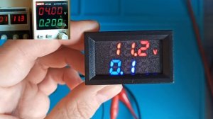 Вольтметр, Амперметр новая версия с термометром.