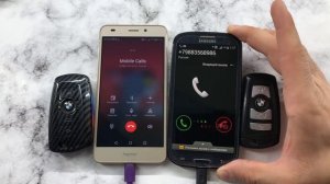 Crazy Call Honor 5A vs Samsung Galaxy S3 vs BMW Key/ Incoming , Outgoing Mobile Calls