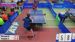 27.11.18 ? Мальцев В. - Чичерин Е. | "PingWinClub" ФИНАЛ | настольный теннис Екатеринбург