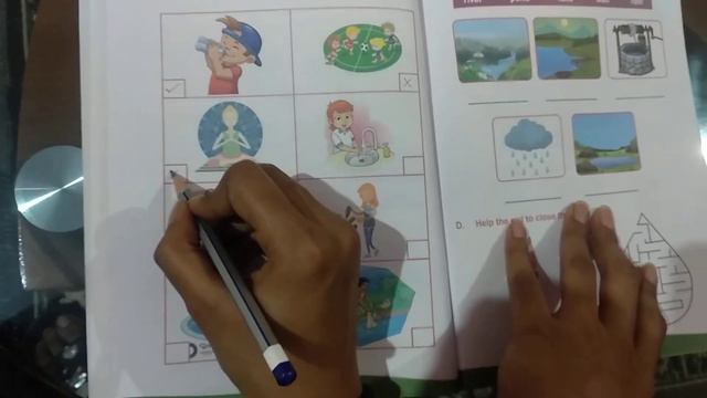 UKG:EVS:- WATER TEXTBOOK EXERCISE