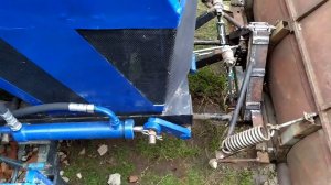 Передний отвал на автосцепке