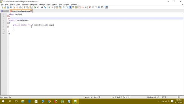 Explain Abstract Class in Java with Example?