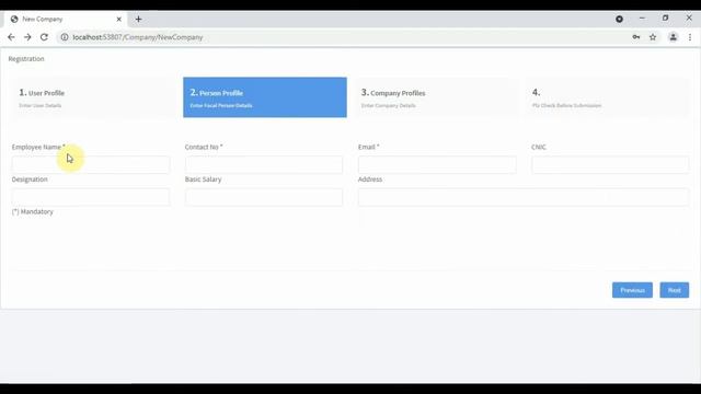 ERP Part 18 New Company Application in ASP.NET MVC