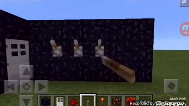 как сделать кодовый замок в Minecraft pe 0.13.0 смотреть онлайн