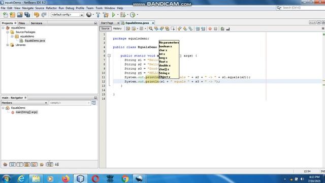 Java the complete Reference Ninth Edition (Chapter 16) Example (6) equals and equalsignorCase смотреть онлайн
