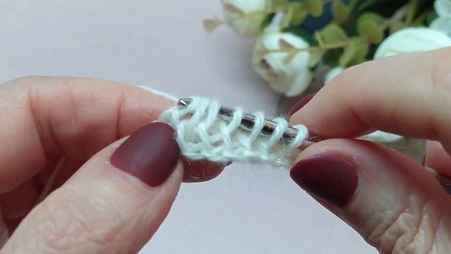 Шикарный тунисский узор ?для элегантных жакетов крючком! Тунисское вязание. Теплый  узор крючком