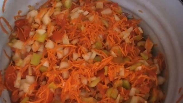 Салат "Парамониха" в автоклаве. На зиму. Просто, быстро, вкусно! смотреть онлайн