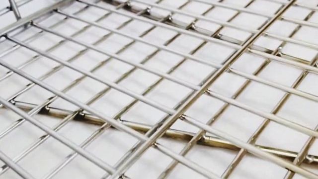 Решетка-гриль из нержавейки с ручкой (300х500 мм) смотреть онлайн