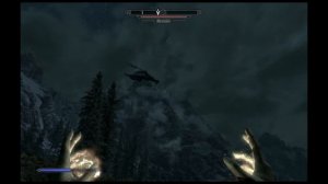 The Elder Scrolls V: Skyrim First Dragon Fight