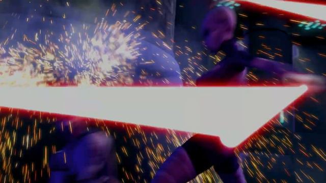 Obi-Wan Kenobi vs Asajj Ventress [4K HDR] - Star Wars: The Clone Wars Film (2008)