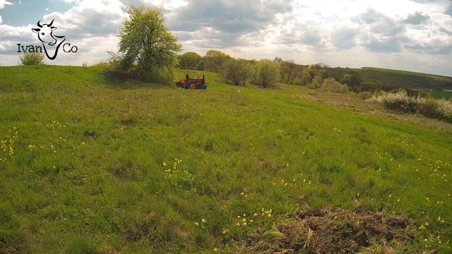 Номера на трактор. Фрезой по муравейникам. Всходы на поле. Регистрация трактора - косяки миниагро. смотреть онлайн