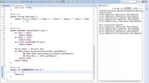 Java-programmering 37 - Sortering med compareTo()