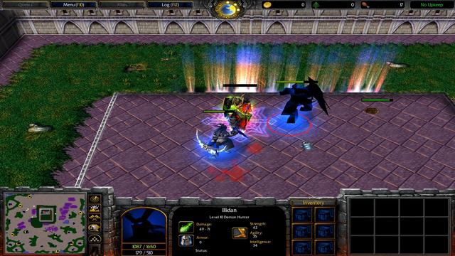 warcraft 3 illidan vs lord garithos