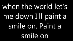 Jasmine Villegas- Official Paint A Smile Lyrics