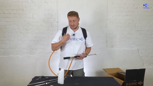 Сборка и обзор опрыскивателя бензинового HT-SP2T26. смотреть онлайн