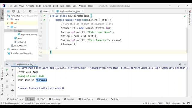 Scanner Class in Java | Examples | Java Tamil Tutorial for Beginners