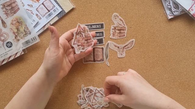 Большой #обзор моих скрапзапасов на тему Гарри Поттера смотреть онлайн