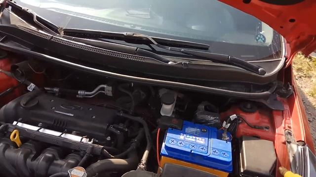 Мойка двигателя своими руками Hyundai Solaris часть 1 смотреть онлайн