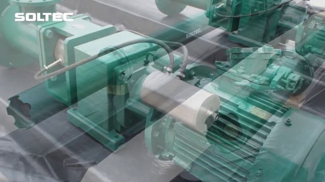 Одновинтовой насос SOLTEC ® BV105S02HYYX для перекачивания водонефтяной эмульсии