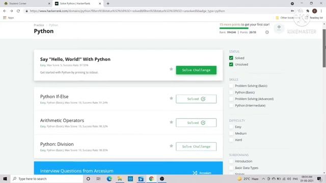 HackerRank Python:Division and Arithmetic Operator solution full explanation || That Code With Code