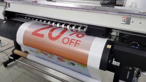 Mimaki JV300-160 printing 1pass Bi 360x360