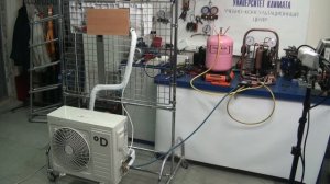 Видео Первый пуск станции перекачки хладагента