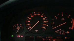 БМВ Е39 530 д тестирование панель приборов , очень красиво .
