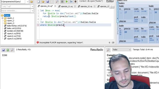 Ejercicios XQuery #4 - Funciones min y max смотреть онлайн