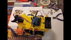 Arduino-робот на колёсах: 1_Сборка конструктора и программирование