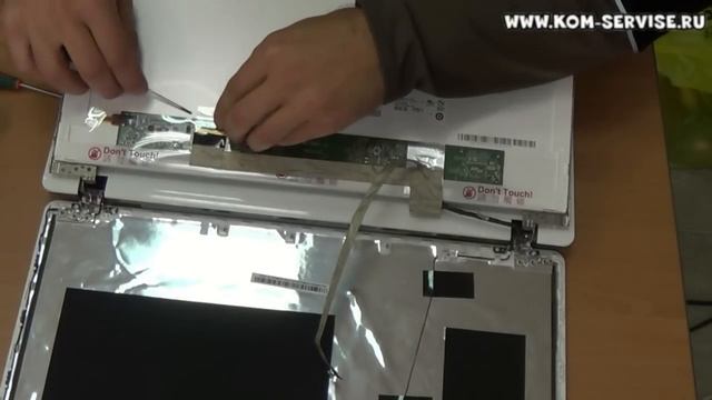 Замена экрана на ноутбуке Packard bell ms2290