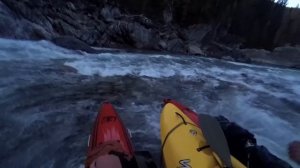 Сплав по Китою за 2 дня на катамаране осенью.