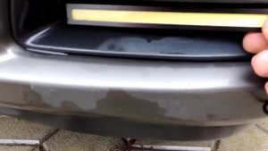 Дневные ходовые огни на бампер 2 планки по 17 см