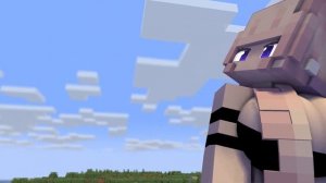 Giantess Growth Minecraft animation |shorts #2 (water growth)