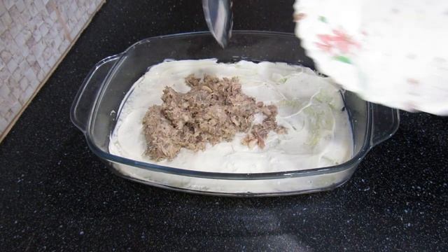 МИМОЗА . КЛАССИЧЕСКИЙ САЛАТ