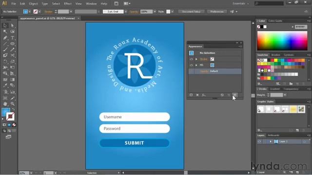 Урок 78. Изучение панели Appearance в Adobe Illustrator. Полный курс обучение с нуля смотреть онлайн