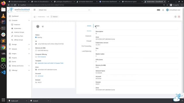CloudStack Kubernetes Service for ACS 4.14 in Primate | 'Apache CloudStack Feature First Look'Serie смотреть онлайн