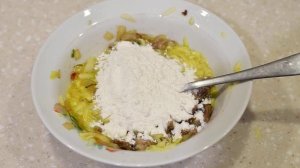 Оладьи из кабачков с мясом