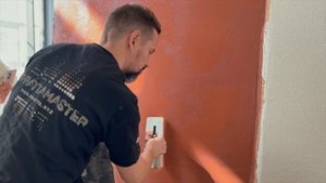 Шеф-монтаж декоративной штукатурки PRATTA на строящемся объекте.