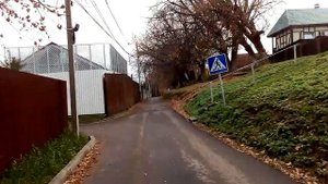Москва 1039 посёлок Речник, улицы 0-я (нулевая) и 1-я (первая) линии осень утро