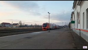 -Отправление РА2 "Починок-Смоленск" от станции "Починок". Россия. Смоленская область. 09.11.2022 г.