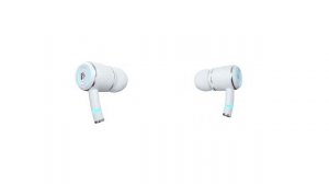 New earphones 3D Product Animated Commercial