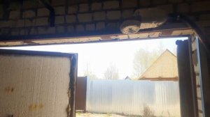 Навес перед гаражом. Часть 1