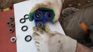 Обслуживание и разборка прогрессии мото. Inspection and disassembly of the progression of motorcycl