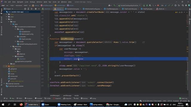 Create send Message function смотреть онлайн