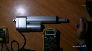 Актуатор 12 в. с потенциометром из AliExpress