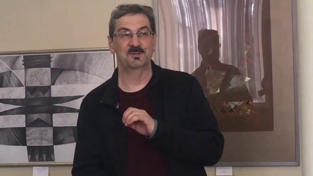 Открытие выставки оригинальной графики