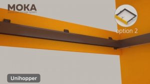 Установка наполнений Unihopper Moka в шкаф