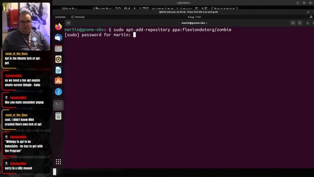 Building & Testing OBS Studio ? 28.0 Beta 1 on Ubuntu - Part 2 смотреть онлайн