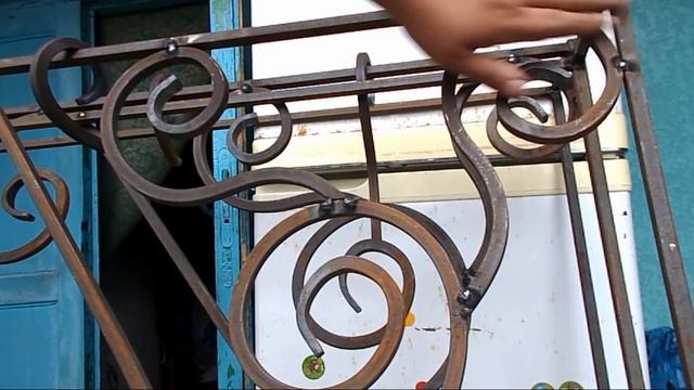 Изготовление кованного элемента "Завиток" своими руками!!! смотреть онлайн